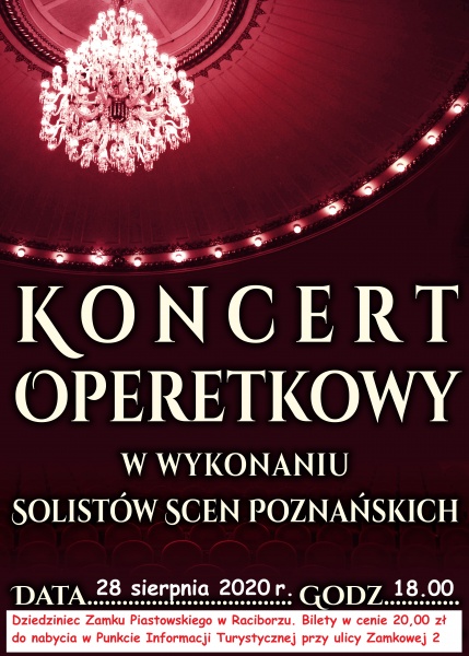 „Usta milczą, dusza śpiewa” - koncert operetkowy