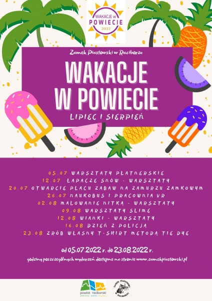 WAKACJE w POWIECIE 2022