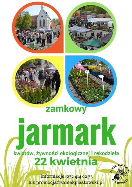 Warsztaty układania kwiatów połączone z jarmarkiem już wkrótce na Zamku Piastowskim - 22.3.2017 r.