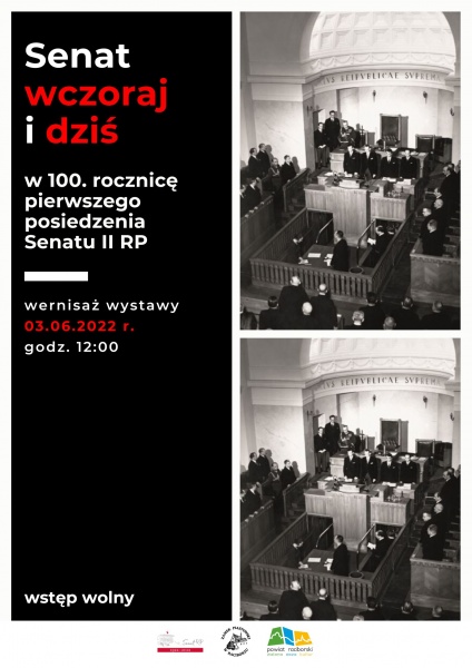 v„Senat wczoraj i dziś. W 100. rocznicę pierwszego posiedzenia Senatu II RP” - nowa wystawa na Zamku